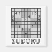 SUDOKU-Magnet Magnet (Vorne)
