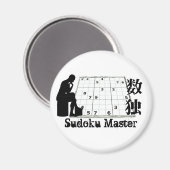 Sudoku Master Magnet (Vorderseite/Rückseite)