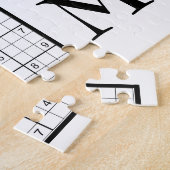 Sudoku Monogram Jigsaw Puzzle (Seite)