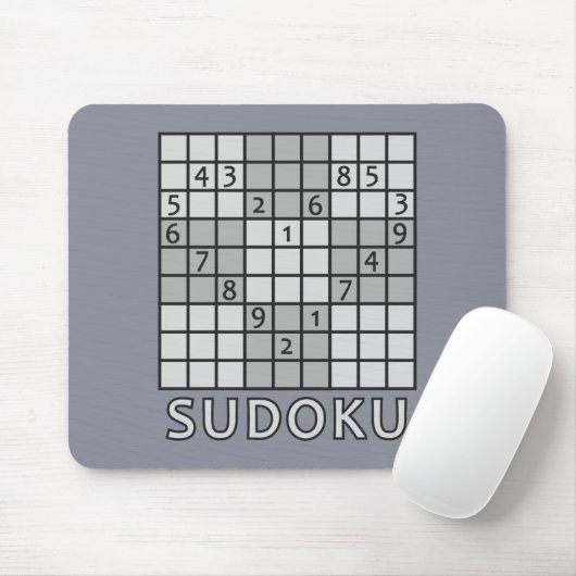SUDOKU mousepad (Mit Mouse)