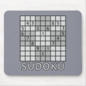 SUDOKU mousepad (Vorne)