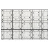 Sudoku-Muster Stoff (Fat Quarter (45,7 x 55,9 cm))
