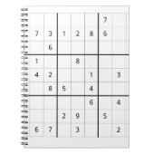 Sudoku Notizbuch Notizblock (Vorderseite)