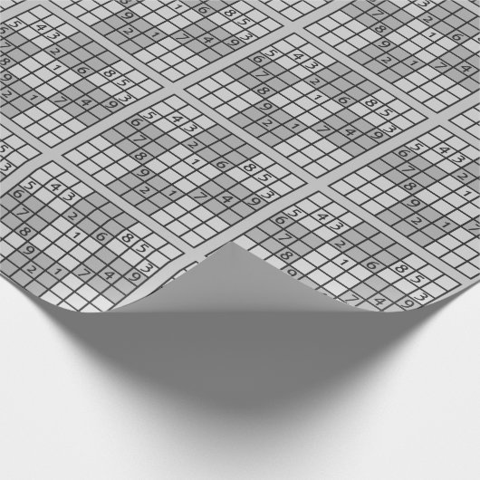 SUDOKU Packpapier (Ecke)