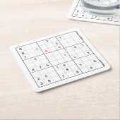 Sudoku Paper Untersetzer 30-12 (angewinkelt)