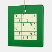 Sudoku Puzzle 6x6 Keramik Keramikornament (Links)