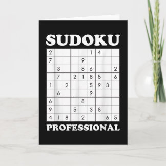 Sudoku Puzzle Game Lover Graphic Karte