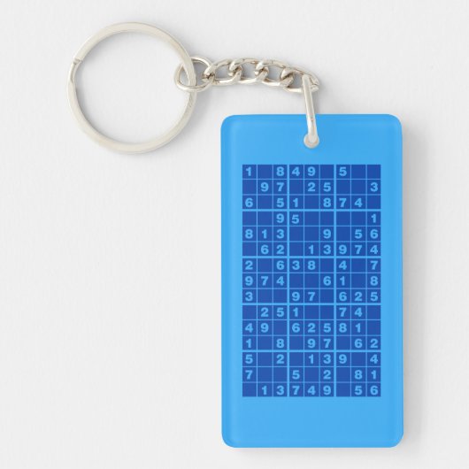 Sudoku Puzzle Schlüsselanhänger (Vorderseite)