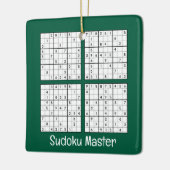 Sudoku Puzzles Design Keramikornament (Links)