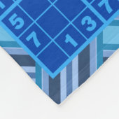 Sudoku Puzzles Fleecedecke (Ecke)