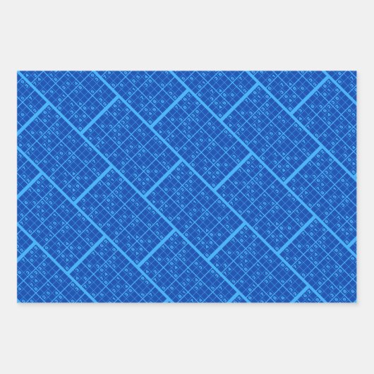 Sudoku Puzzles Geschenkpapier Set (Vorderseite 2)