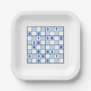 Sudoku Puzzles Pappteller