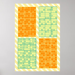 Sudoku Puzzles Poster