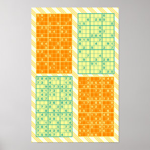 Sudoku Puzzles Poster