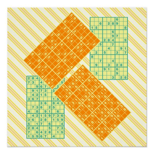 Sudoku Puzzles Poster (Vorderseite)