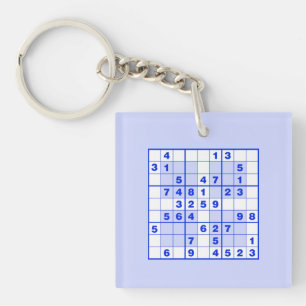 Sudoku Puzzles Schlüsselanhänger