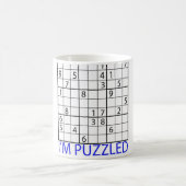 Sudoku Puzzlespiel Kaffeetasse (Mittel)