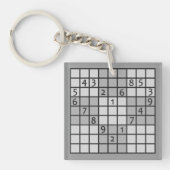 SUDOKU-Schlüsselkette Schlüsselanhänger (Vorderseite)