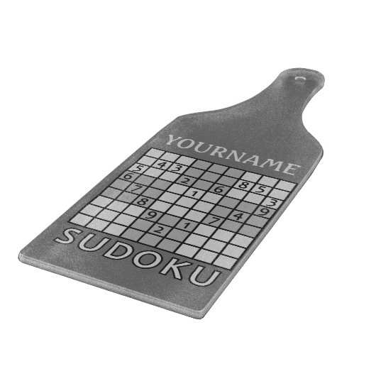 SUDOKU-Schneidbrett Schneidebrett (Ecke)