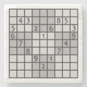 SUDOKU SteinUntersetzer (Vorderseite)