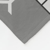 SUDOKU Vliesdecke Fleecedecke (Ecke)