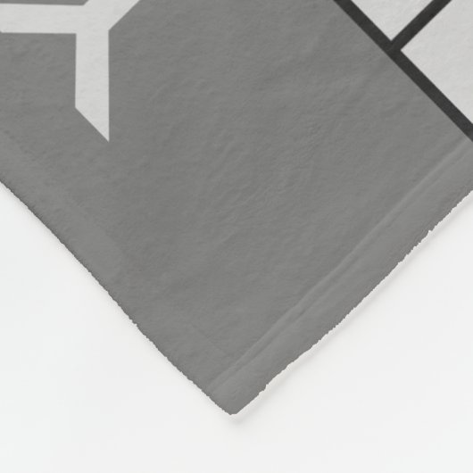 SUDOKU Vliesdecke Fleecedecke (Ecke)