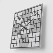 SUDOKU Wanduhr (Winkel)