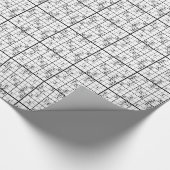 Sudoku Wrapping Paper - Ein Geschenk öffnen, ein S Geschenkpapier (Ecke)