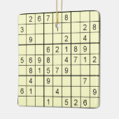 Sudoku Yellow Ornament (Links)