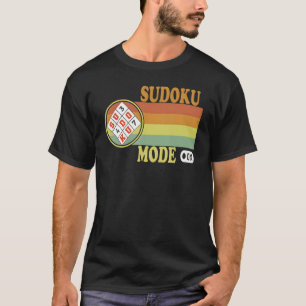 Sudoku-Zahlenrätselspiel Gehirnjogging T-Shirt