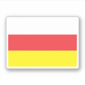 Südossetien - Alanien Aufkleber (Vorderseite)