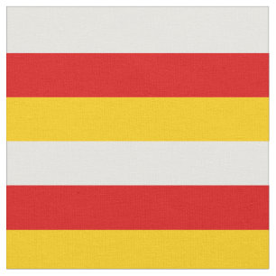 Südossetische Flagge Stoff
