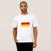 Südossetische Flagge T-Shirt (Vorne ganz)