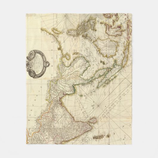 Südost. Indien Fleecedecke (Vorderseite)