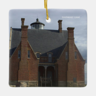 Südost-Leuchtturm-Licht-Ornament Keramikornament