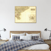 Südost-Perthshire Leinwanddruck (Insitu (Schlafzimmer))