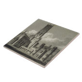 Südostansicht von Fonthill Abtei, 1812 (Stich Fliese (Seite)