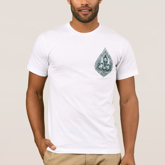 SÜDOSTASIATISCHER SITZENDER BUDDHA T-Shirt (Vorderseite)