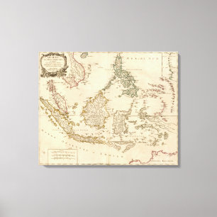 Südostasien 3 leinwanddruck