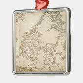 Südostasien 3 ornament aus metall (Links)