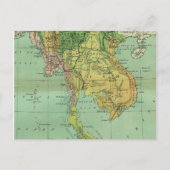 Südostasien - Antike Karte (Vorderseite)