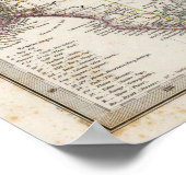 Südostasien-Karte Poster (Ecke)