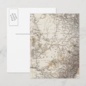 Südostasien-Karte Postkarte (Vorne/Hinten)