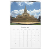 Südostasien (mit Standorten) 2025 Kalender (Feb 2027)
