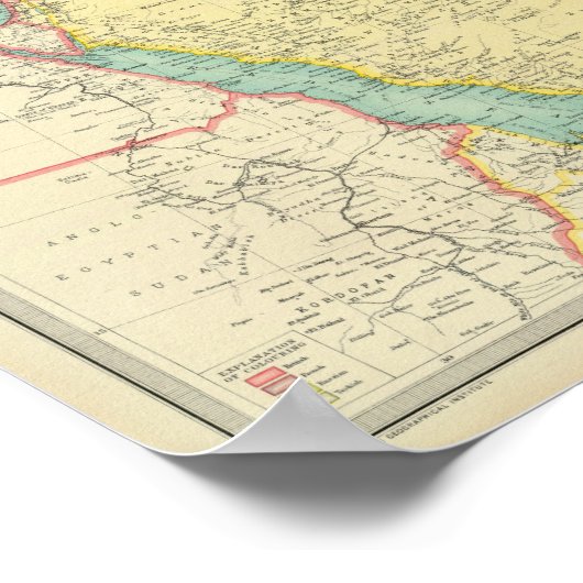 Südostasien Poster (Ecke)