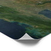 Südostasien Poster (Ecke)