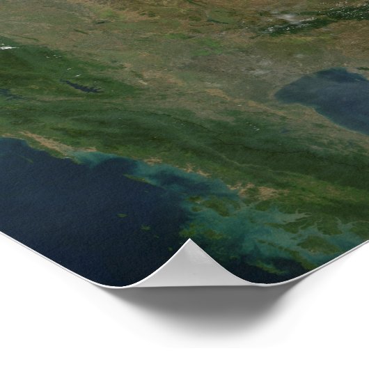 Südostasien Poster (Ecke)