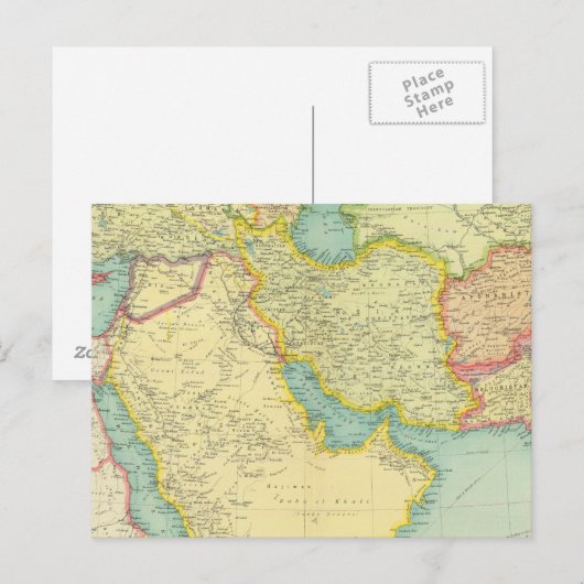 Südostasien Postkarte (Vorne/Hinten)