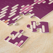 Südostasien: Retro Aborigine-Muster Puzzle (Seite)