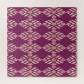 Südostasien: Retro Aborigine-Muster Puzzle (Horizontal)